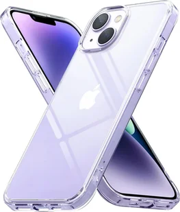 Pokrowiec ochronny na etui Apple iPhone 14 Transparent Slim Cover Clear Case - Etui i futerały do telefonów - miniaturka - grafika 1