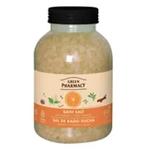 Kosmetyki do kąpieli - GREEN PHARMACY Sól do kąpieli cynamon i pomarańcza 1kg - miniaturka - grafika 1