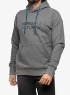 Bluzy męskie - Bluza z kapturem Ocun Hoodie - grey paloma/excalibur - miniaturka - grafika 1