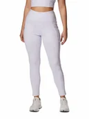 Spodnie sportowe damskie - Columbia Legginsy sportowe "Windgates™" w kolorze fioletowym - miniaturka - grafika 1