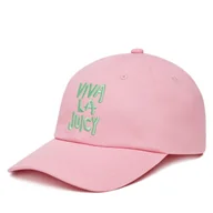 Czapki damskie - Czapka z daszkiem Juicy Couture Viva JCAWH125712 Różowy - miniaturka - grafika 1