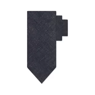 HUGO Krawat Tie cm 6 10249243 01 | z dodatkiem lnu - Krawaty i muchy męskie - miniaturka - grafika 1
