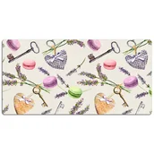 Podkładki na biurko - Duża mata na biurko Piernikowy świat 120x60 cm - miniaturka - grafika 1