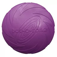 Zabawki dla psów - Frisbee PET NOVA Rub Disc Violet dysk gumowy 22cm PET NOVA - miniaturka - grafika 1