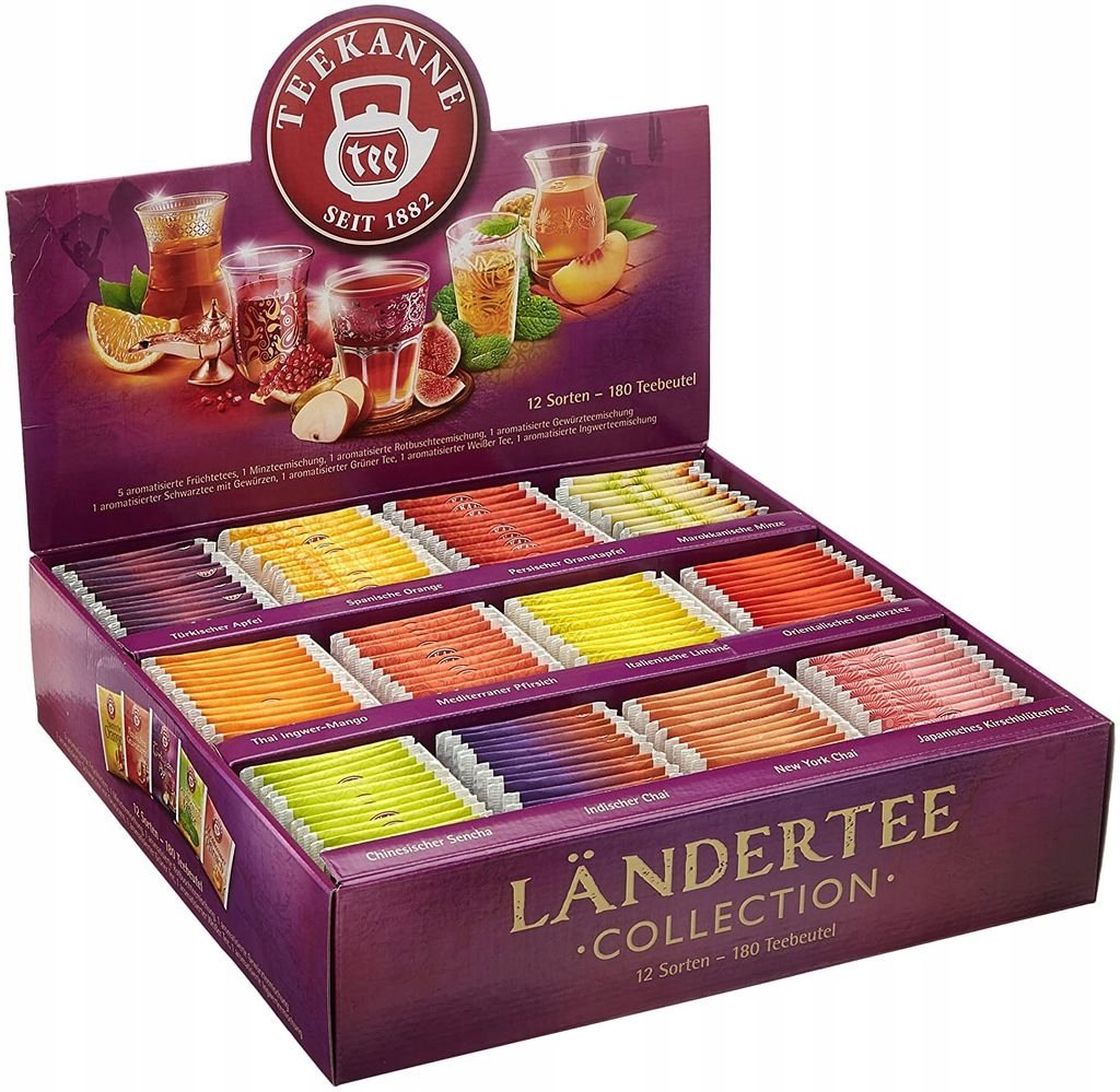 Herbata Teekanne landertee collection 180szt.