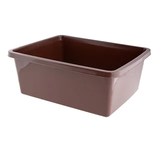 Altom MISKA PROSTOKĄTNA 37,5X30,5CM 11L BRĄZ 5902443992513 - Inne artykuły do sprzątania - miniaturka - grafika 1