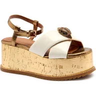 Sandały damskie - Kurt Geiger Skórzane sandały ORSON - miniaturka - grafika 1