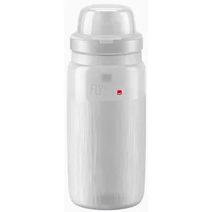Bidon ELITE Fly Tex MTB 550 ml Przezroczysty - Shakery i bidony sportowe - miniaturka - grafika 1