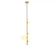 Lampy sufitowe - Jupiter 1921 - Żyrandol na lince TAIDA 4xG9/40W/230V mosiądz - miniaturka - grafika 1