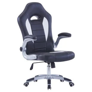Fotel gamingowyVIDAXL, granatowy, 122x52,5x67 cm - Fotele gamingowe - miniaturka - grafika 1