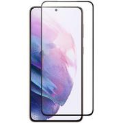 Szkła hartowane na telefon - Samsung Crong 7D Nano Flexible Glass Niepękające szkło hybrydowe 9H na cały ekran Galaxy S21+ - miniaturka - grafika 1