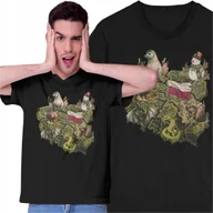 Koszulki męskie - Koszulka Patriotyczna Mapa Polski Smok Wawelski Bóbr Bałwan Polska Kraj - miniaturka - grafika 1