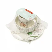 Serwisy obiadowe - Zestaw porcelany śniadaniowej rybki-ang kod: 2LI-KPL/R/ANG - miniaturka - grafika 1