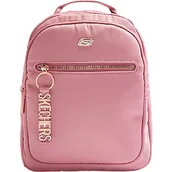Plecaki - Skechers Różowy plecak ze złotym elementem - Damskie - Kolor: Różowe - miniaturka - grafika 1