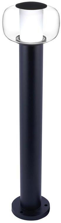 Italux Lampa ogrodowa stojąca MALAGA LED 80 12W czarna IP44 Goldlux