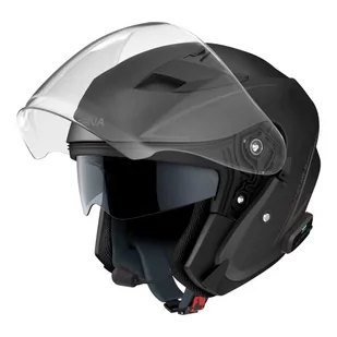 Sena Outstar S Smart kask motocyklowy ze zintegrowanym interkomem Bluetooth i łącznością ze smartfonem (czarny, M) - Kaski motocyklowe - miniaturka - grafika 1