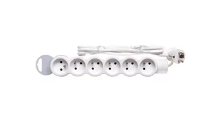 Legrand LISTWA ZASILAJĄCA LE-50061 (6 GNIAZD) LE-50061 - Listwy zasilające - miniaturka - grafika 1