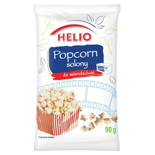 HELIO POPCORN DO MIKROFALÓWKI SOLONY 90 G HELIO zakupy dla domu i biura 5905617000090 - Inne przekąski suche - miniaturka - grafika 1