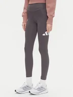 Spodnie damskie - adidas Legginsy Essentials Big Logo JH1188 Szary Slim Fit - miniaturka - grafika 1