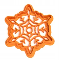 Formy do ciast - Foremka Śnieżynka 5 Płatek śniegu Zima Wykrawacz - miniaturka - grafika 1