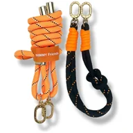 Etui i futerały do telefonów - Zestaw crossbody + handstrap Nimmy Cool&Cute 2.0 pomarańczowo czarny - miniaturka - grafika 1