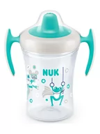 Sztućce dla dzieci - NUK Bidon "Trainer Cup" w kolorze turkusowym - 230 ml - miniaturka - grafika 1
