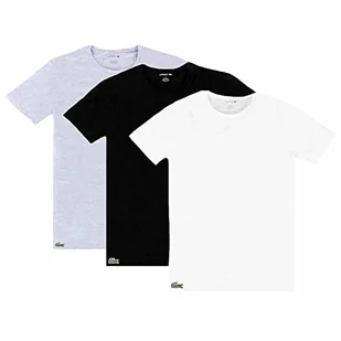 Lacoste Piżama Top, Biały/Srebro Chiny-, XS - Koszulki i topy damskie - miniaturka - grafika 1