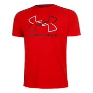 Koszulki męskie - Under Armour UA GL Foundation Update SS - czerwony/biały/czarny - LG - miniaturka - grafika 1