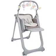 Krzesełka do karmienia - Chicco Polly Magic Relax 4-kółka Cocoa - miniaturka - grafika 1