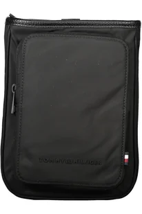 TOMMY HILFIGER MĘSKA TORBA NA RAMIĘ CZARNA - Torby męskie - miniaturka - grafika 1