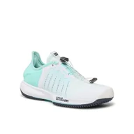 Tenis ziemny - Buty tenisowe damskie Wilson Kaos Rapide W white/ablue/outer space 38 - miniaturka - grafika 1