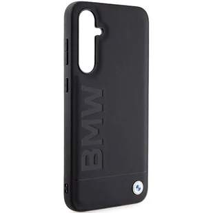 Etui BMW BMHCS23FESLLBK Samsung Galaxy S23 FE Leather Hot Stamp czarny/black - Etui i futerały do telefonów - miniaturka - grafika 5