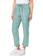 Spodnie damskie - BOSS Damskie spodnie na czas wolny C_tatinia, Light/Pastel Green330, 38 PL - miniaturka - grafika 1