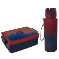 Bidony dla dzieci - Zestaw śniadaniówka + bidon coolpack gradient Costa - miniaturka - grafika 1