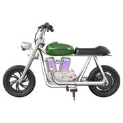 Motocykle - Elektryczny motocykl dla dzieci HYPER GOGO Pioneer 12 Plus z aplikacją, 5.2Ah 160W z oponami 12'x3', zasięg 12KM - zielony - miniaturka - grafika 1