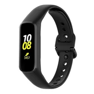 Akcesoria do smartwatchy - Pasek opaska silikonowa do Samsung Galaxy Fit 2 RM-220 "Czarny" - miniaturka - grafika 1