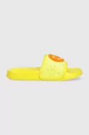Buty dla dziewczynek - Agatha Ruiz de la Prada klapki dziecięce kolor żółty - miniaturka - grafika 1