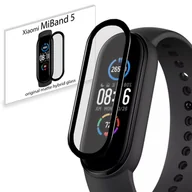 Akcesoria do pulsometrów i zegarków sportowych - Grizz SZKŁO matowe hybrydowe 3D do Xiaomi Mi Band 5 - miniaturka - grafika 1