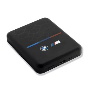 BMW BMPBMS5K22PGVK 15W 5000mAh + kabel czarny/black M Collection MagSafe - Powerbanki - miniaturka - grafika 4
