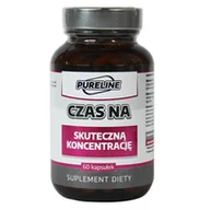 Suplementy naturalne - MEDFUTURE MedFuture Pureline Czas na skuteczną koncentrację, 60kaps. - miniaturka - grafika 1