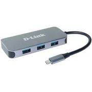 Huby USB - Hub USB D-Link 6v1 z USB-C na HDMI, Gigabit ethernet a Power Delivery (DUB-2335) Szary - miniaturka - grafika 1