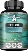 Suplementy naturalne - APOLLO'S HEGEMONY FISH OIL 1000 MG KWASY OMEGA-3 + WITAMINA E 120 KAPSUŁEK - miniaturka - grafika 1