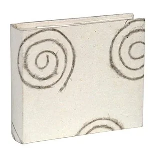 Hama Album do wkładania Swirls, 10 x 15 cm, 80 stron, kremowy - Albumy fotograficzne - miniaturka - grafika 1
