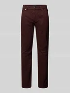 Spodnie męskie - Spodnie o kroju modern fit z 5 kieszeniami - miniaturka - grafika 1