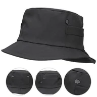 Czapki męskie - MFH Kapelusz Turystyczny Fisher Hat Czarny - XL - miniaturka - grafika 1
