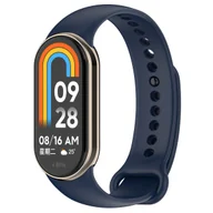 Akcesoria do smartwatchy - Pasek silikonowy Vanfone do Xiaomi Mi Band 8, granatowy - miniaturka - grafika 1