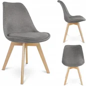 Krzesła - Krzesło Skandynawskie do Kuchni salonu Jadalni - miniaturka - grafika 1