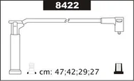 Kable wysokiego napięcia - Przewody Zaplonowe 8422 - miniaturka - grafika 1