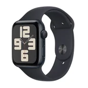 Smartwatch - Apple Watch SE 2nd Gen GPS 44mm Midnight Aluminium Case Midnight Sport Band M/L Smartwatch - miniaturka - grafika 1