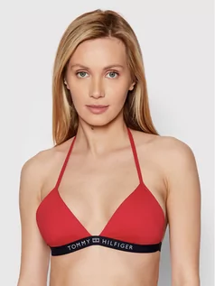 Stroje kąpielowe - Tommy Hilfiger Góra od bikini UW0UW03323 Czerwony - grafika 1